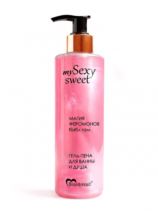 Гель-пена для ванны и душа Sexy Sweet с феромонами и ароматом бабл-гам - 200 мл. -  - Магазин феромонов в Ярославле