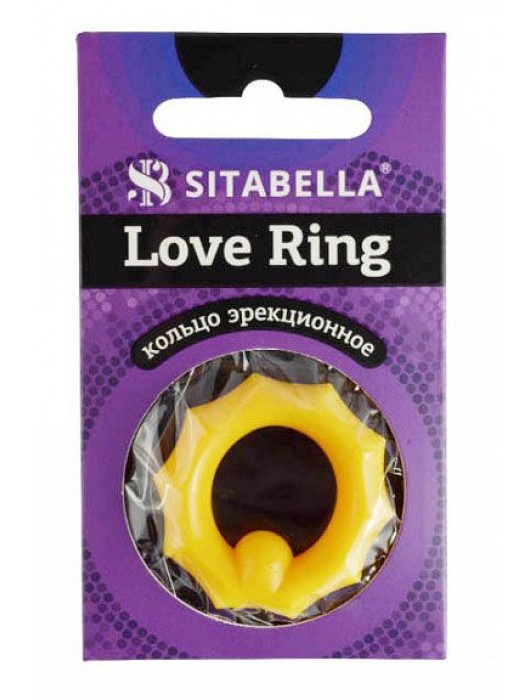Цветное эрекционное кольцо Love Ring - Sitabella - в Ярославле купить с доставкой