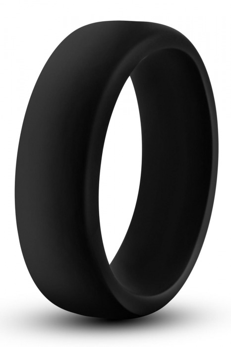 Черное эрекционное кольцо Silicone Go Pro Cock Ring - Blush Novelties - в Ярославле купить с доставкой