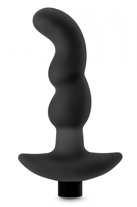 Черный вибромассажер простаты Prostate Massager 03 - 15,2 см. - Blush Novelties - в Ярославле купить с доставкой
