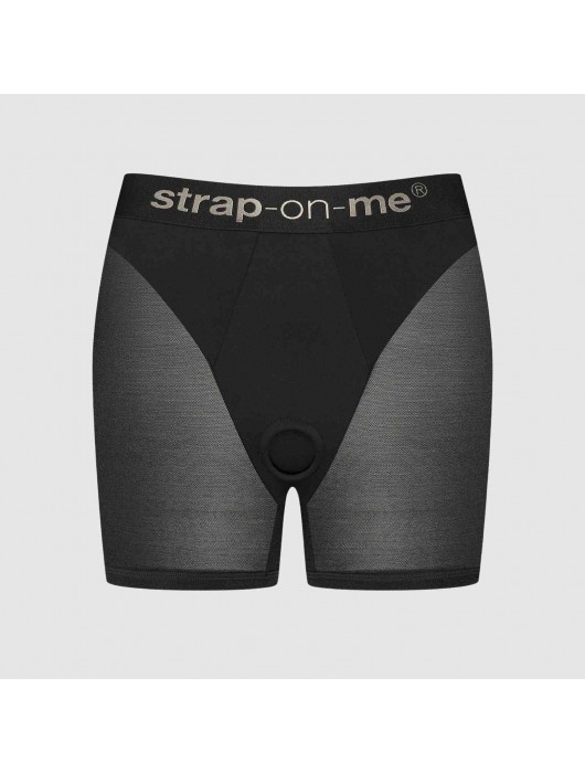 Трусики-шорты для фиксации насадок Strap-on-me Harness Lingerie Halo - size S - Strap-on-me - купить с доставкой в Ярославле