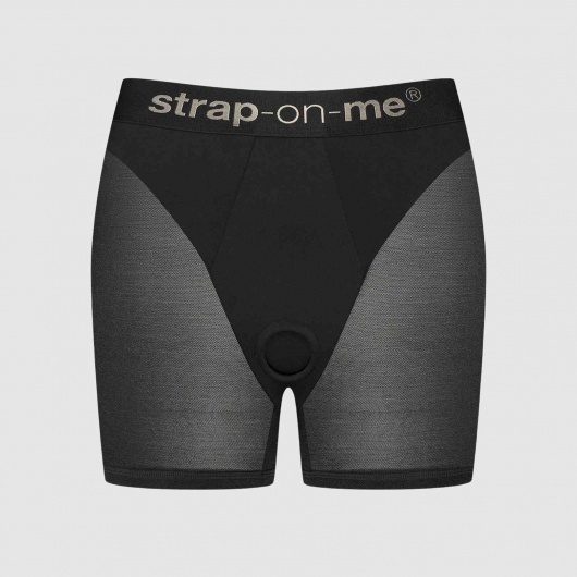 Трусики-шорты для фиксации насадок Strap-on-me Harness Lingerie Halo - size XL - Strap-on-me - купить с доставкой в Ярославле