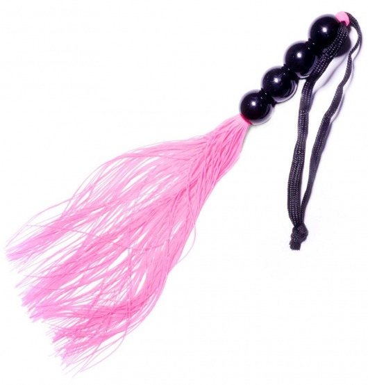 Розовая силиконовая плеть - 35,5 см. - Boys of Toys - купить с доставкой в Ярославле