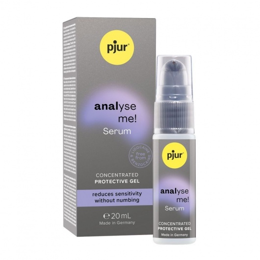 Расслабляющая анальная сыворотка pjur Analyse Me Serum - 20 мл. - Pjur - купить с доставкой в Ярославле