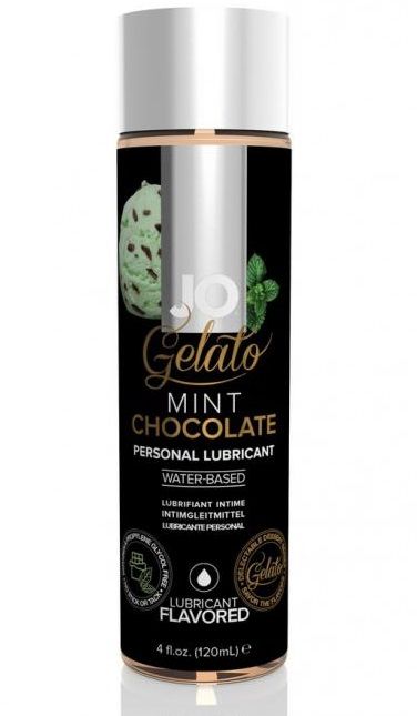 Лубрикант с ароматом мятного шоколада JO GELATO MINT CHOCOLATE - 120 мл. - System JO - купить с доставкой в Ярославле