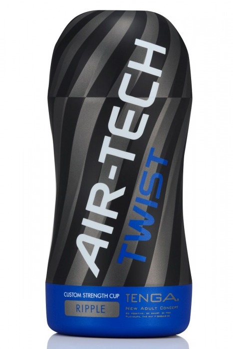 Мастурбатор с регулируемой плотностью обхвата Custom Strength CUP Twist Ripple - Tenga - в Ярославле купить с доставкой