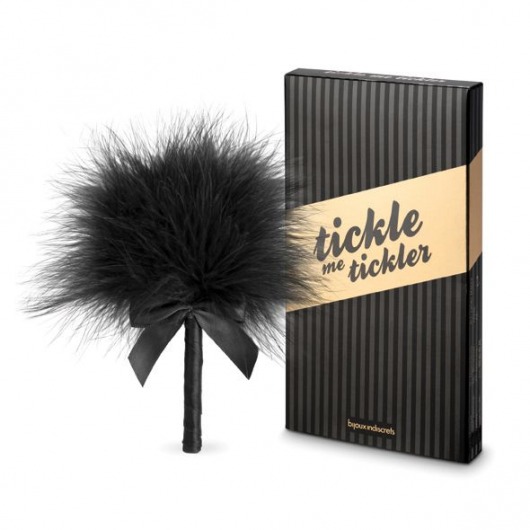 Пуховка для эротических игр Tickle Me Tickler - Bijoux Indiscrets - купить с доставкой в Ярославле