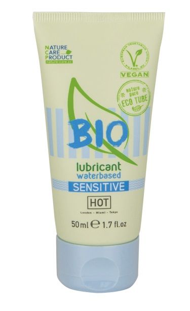 Органический лубрикант для чувствительной кожи Bio Sensitive - 50 мл. - HOT - купить с доставкой в Ярославле