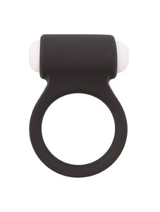 Чёрное эрекционное виброкольцо LIT-UP SILICONE STIMU RING 3 BLACK - Dream Toys - в Ярославле купить с доставкой