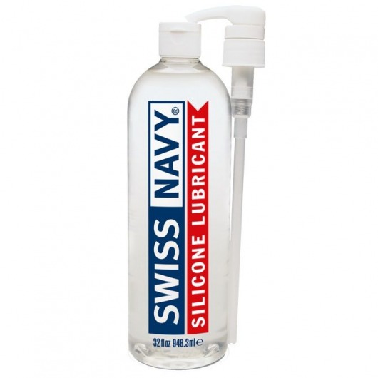 Лубрикант на силиконовой основе Swiss Navy Silicone Based Lube - 946,3 мл. - Swiss navy - купить с доставкой в Ярославле