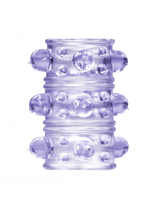 Фиолетовая насадка на пенис Rings Armour - Lola Games - в Ярославле купить с доставкой