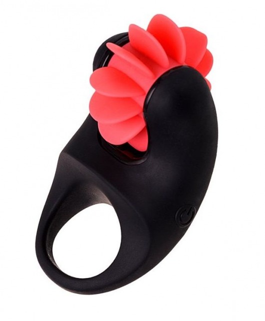 Чёрно-красное эрекционное виброкольцо Erotist - Erotist Adult Toys - в Ярославле купить с доставкой