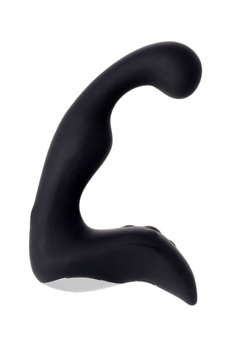 Чёрный изогнутый вибростимулятор простаты Erotist - Erotist Adult Toys - в Ярославле купить с доставкой