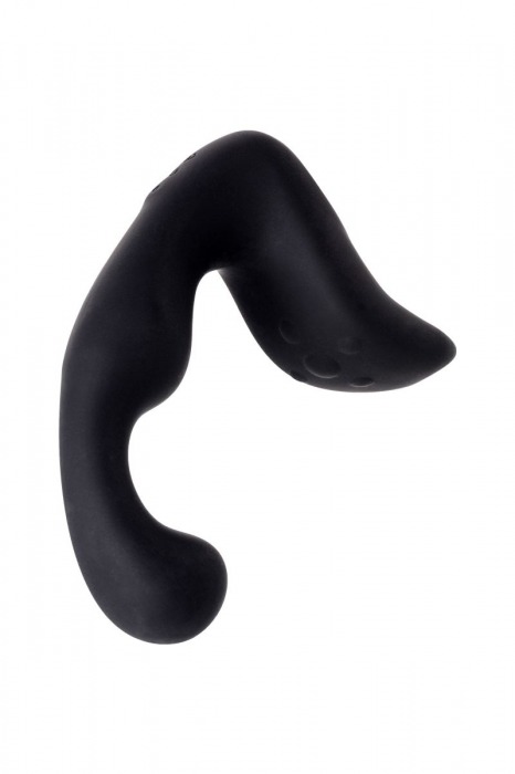 Чёрный изогнутый вибростимулятор простаты Erotist - Erotist Adult Toys - в Ярославле купить с доставкой