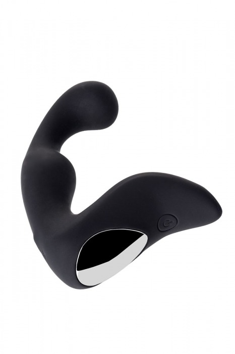Чёрный изогнутый вибростимулятор простаты Erotist - Erotist Adult Toys - в Ярославле купить с доставкой
