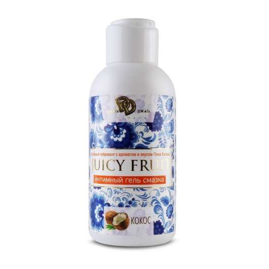 Интимный гель на водной основе JUICY FRUIT с ароматом кокоса - 100 мл. - БиоМед - купить с доставкой в Ярославле