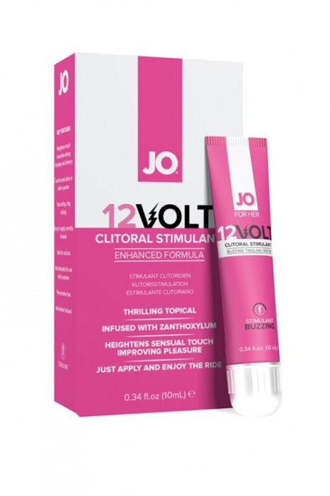 Возбуждающая сыворотка мощного действия JO Volt 12V - 10 мл. - System JO - купить с доставкой в Ярославле