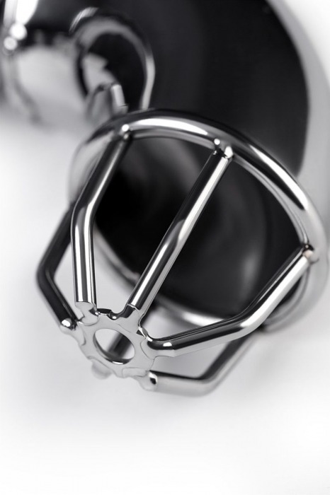 Серебристый мужской пояс верности TOYFA Metal - ToyFa - купить с доставкой в Ярославле