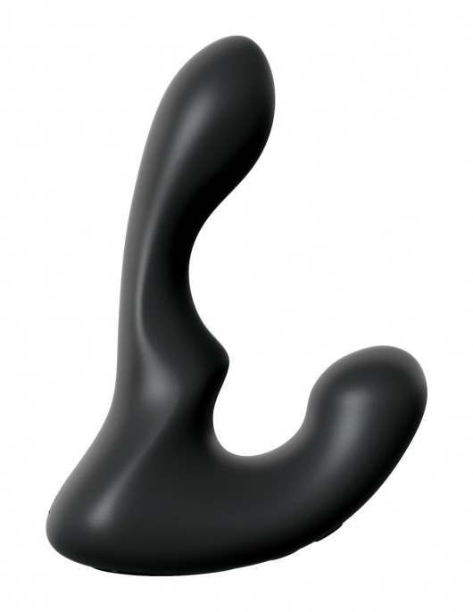 Черный анальный вибростимулятор P-Spot Milker - 14 см. - Pipedream - в Ярославле купить с доставкой