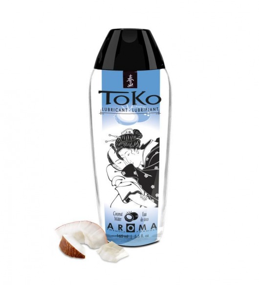 Интимный гель TOKO Cononut Water с ароматом кокоса - 165 мл. - Shunga - купить с доставкой в Ярославле