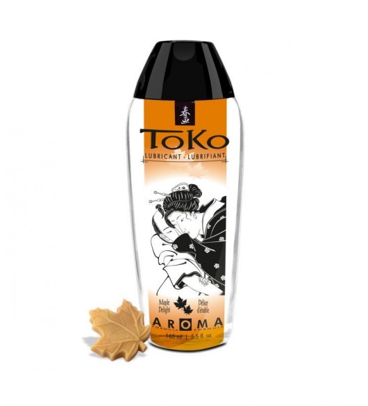 Интимный гель TOKO Maple Delight с ароматом кленового сиропа - 165 мл. - Shunga - купить с доставкой в Ярославле