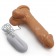 Телесный вибратор 10 Mode Vibrating Carved Dildo - 14 см. - Howells купить в Ярославле с доставкой в Orgasmix.ru Телесный вибратор 10 Mode Vibrating Carved Dildo - 14 см. - Howells