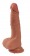 Телесный реалистичный фаллоимитатор REAL с трусиками для страпона - 19,5 см. - Real купить в Ярославле с доставкой в Orgasmix.ru Телесный реалистичный фаллоимитатор REAL с трусиками для страпона - 19,5 см. - Real - купить с доставкой в Ярославле