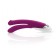 Двойной лиловый вибратор Mystim Bon Aparte - 25 см. - MyStim