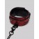 Красно-черные оковы Reversible Faux Leather Ankle Cuffs - Fifty Shades of Grey - купить с доставкой в Ярославле