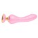 Розовый вибростимулятор SANYA - 18,5 см. - Shunga