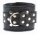 Чёрные наручники из кожи с пряжкой - БДСМ Арсенал - купить с доставкой в Ярославле Чёрные наручники из кожи с пряжкой - БДСМ Арсенал - купить с доставкой в Ярославле