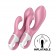 Розовый вибратор-кролик с расширением Air Pump Bunny 2 - 20,4 см. - Satisfyer купить в Ярославле с доставкой в Orgasmix.ru Розовый вибратор-кролик с расширением Air Pump Bunny 2 - 20,4 см. - Satisfyer
